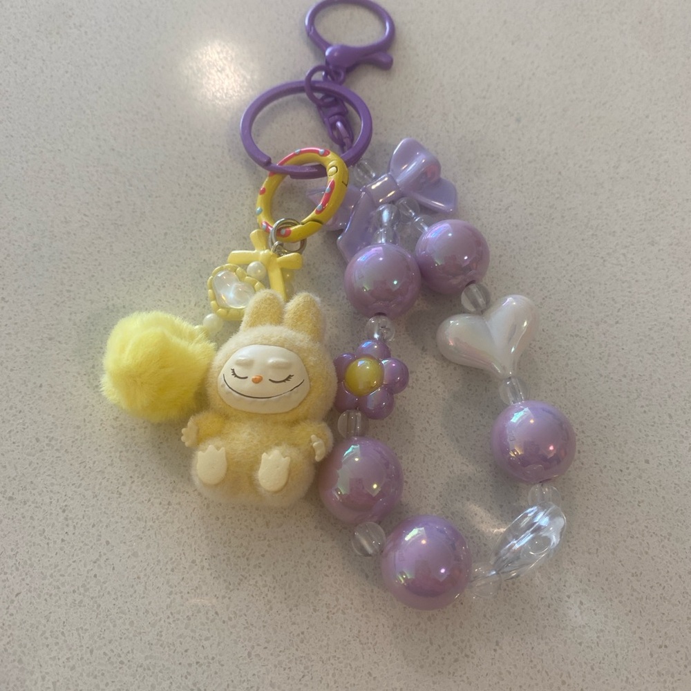Labubu style keychain
